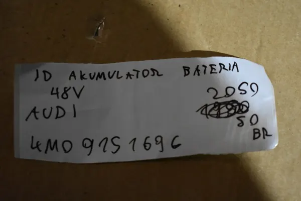 Bateria 48V OEM 4M0915169G para Audi - 48Ah image 5