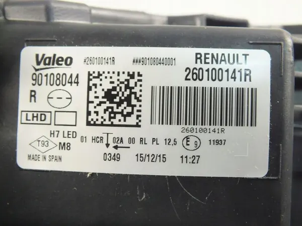 Oikea Ajovalo Renault Megane IV image 3