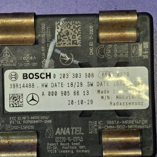 Radar/Sensor Distronic Mercedes A W177 A0009056613 image 3