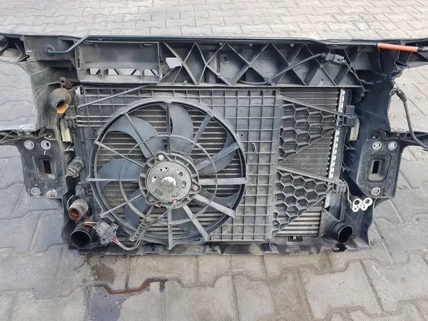 SEAT IBIZA 4 IV 6J 08-12 1.2 TDI Ventilador de Radiador Frontal image 6
