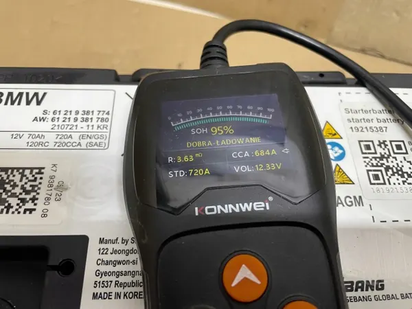 AGM Start-Stop Batteri OEM 9381774 12V 70Ah image 6