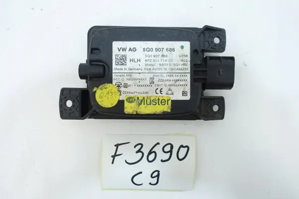 Module d'assistance de voie OEM 5Q0907686 VW Groupe image 2
