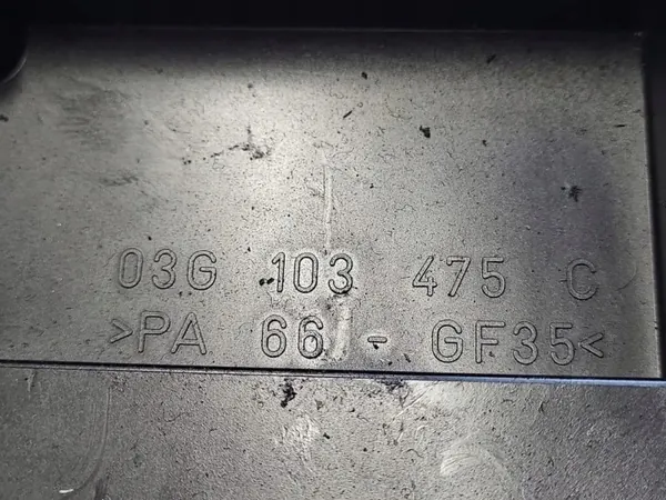 VW Nockenfolgerabdeckung OEM 03G103475C Gebraucht image 6