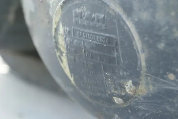 Réservoir d'air avec vanne MAN 8-150, L2000 OEM 46476 image 5