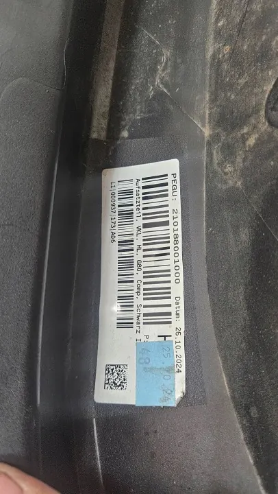 Spoiler de pára-choques traseiro esquerdo OEM 8084401 BMW M3 G80 image 5