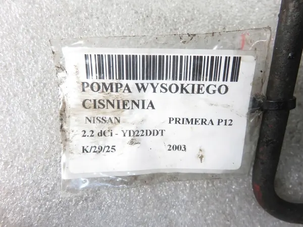 Hochdruckpumpe Nissan Primera 16700AW401 image 9