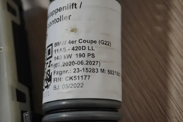 Module d'actionneur coffre BMW OEM 7487636 5A19DB2 image 5