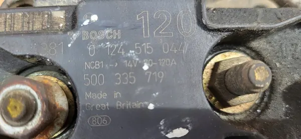 Vaihtovirtageneraattori Bosch 0 124 515 044 image 5