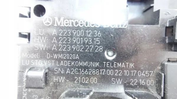 Module chargeur sans fil Mercedes Classe S W223 OEM A2239001236 image 5
