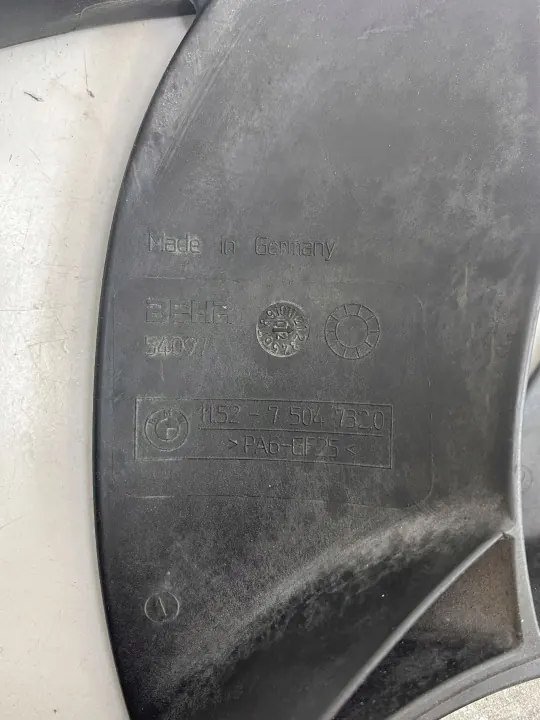 Rotor del ventilador BMW OEM 75047320 para Serie 7 E65/E66 image 5