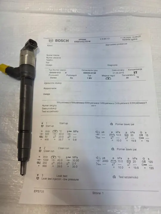Inyector OEM 55578075 para Opel Astra K, Insignia B image 2
