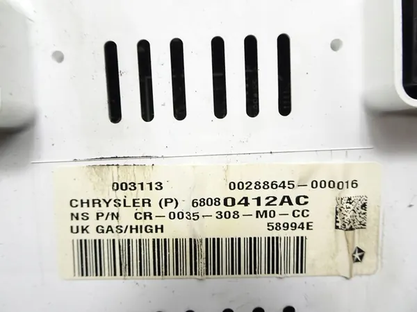 Velocímetro Jeep Compass 11-16 2.0 Gasolina OEM 68080412AC image 9