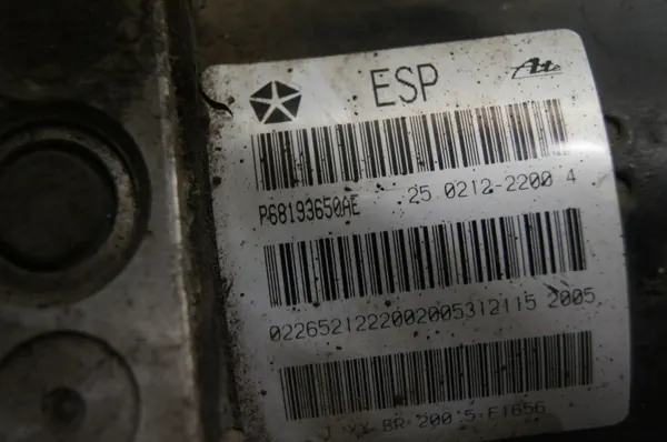 Pompe ABS Dodge RAM 5.7 2015 OEM P68193650AE image 7