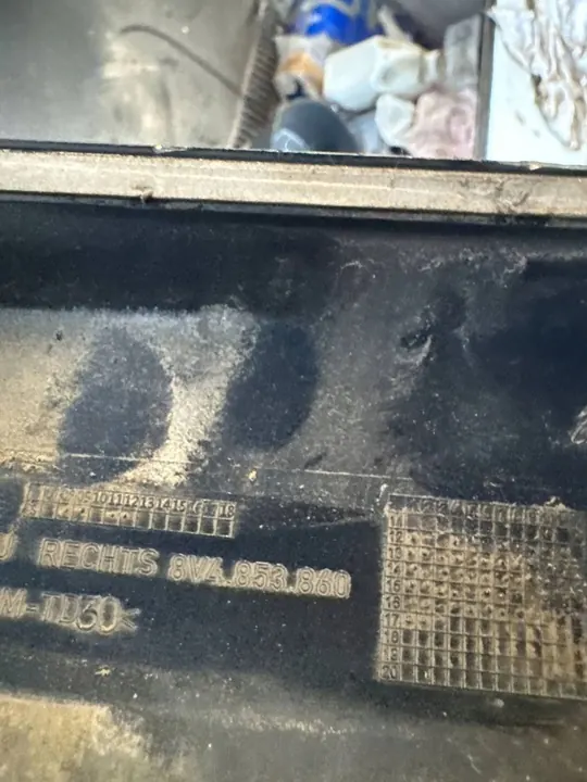 AUDI A3 III 8V S-LINE 13-20 Right Side Skirt OEM 8V4853860 image 6