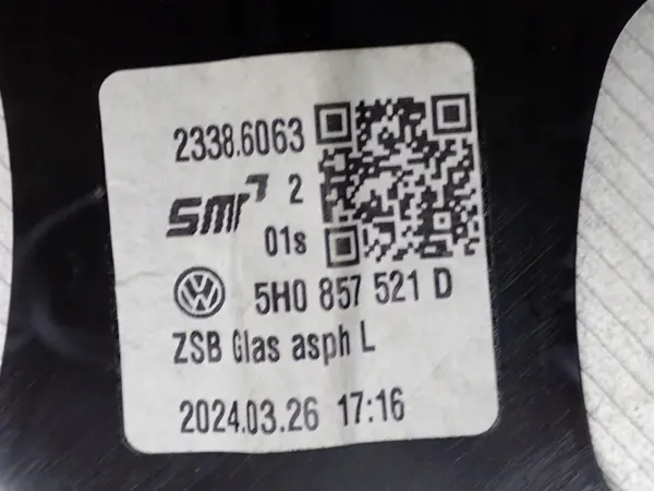 OEM 5H0857521D linke Spiegel-Einsatz für VW Golf 8 image 3