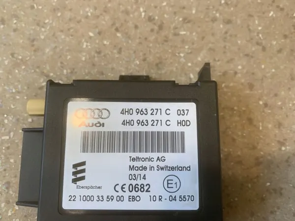 Audi A7 S7 Webasto-module OEM 4H0963271C image 4