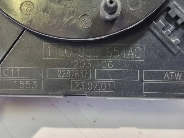 Anel de deslizamento de direção Audi A6 (4B2, C5) 1.9L 4B0953503E image 3