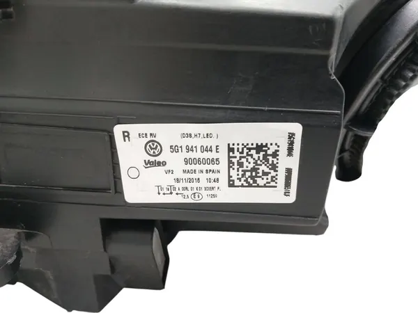 Farol Direito Vw Golf VII R Xenon 5G1941044E image 4