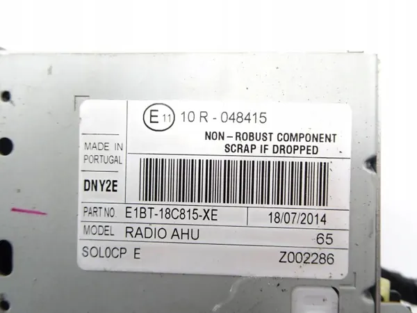 Rádio CD Ford OEM E1BT18C815XE para C-Max MK2 image 5