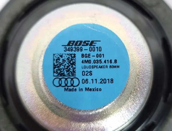 Bose-högtalare OEM 4M0035416B för Audi Q7 4M image 6