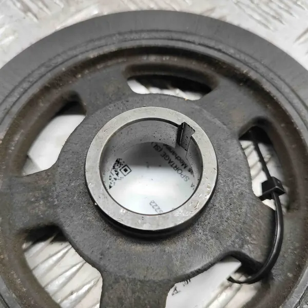 Polia do virabrequim KIA SPORTAGE (SL) 1.7L 85kw 231242A003 image 6