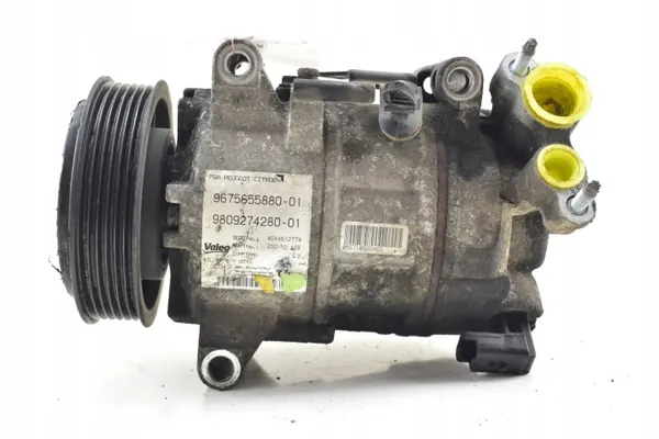 Compresseur Climatisation PEUGEOT 3008 II 5008 II 1.6 HDI 9675655880 image 2