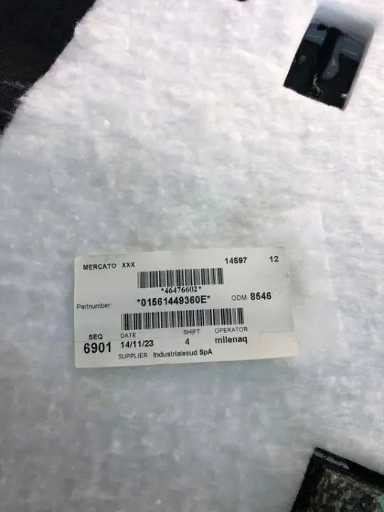 Étagre de coffre OEM 01561449360E Alfa Romeo Giulia image 4