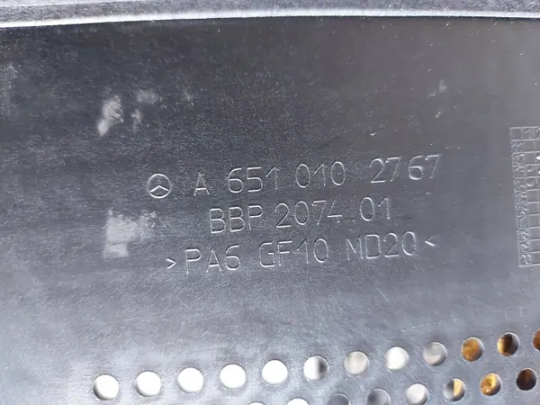 Motorafdekking OEM A6510102767 voor Mercedes E W212 image 3