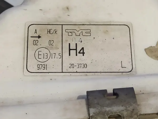 Volvo S40, V40 2001 Vasemmanpuoleinen Ajovalo image 8