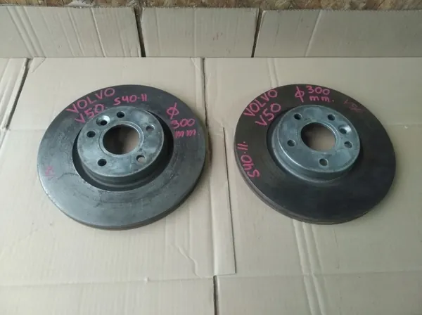 OEM TARCZE HAMULCOWE PRZÓD + KLOCKI VOLVO V50 S40 II 300mm image 5