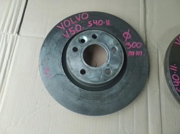 OEM TARCZE HAMULCOWE PRZÓD + KLOCKI VOLVO V50 S40 II 300mm image 6