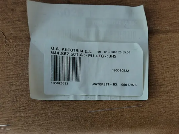 OEM 6J4867501A Innertak Seat Ibiza IV 5-dörrars image 4