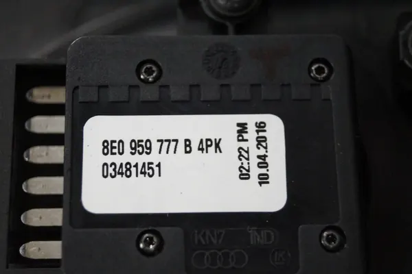 AUDI A6 A7 A5 Bestuurdersstoel Bediening Paneel Links OEM image 2