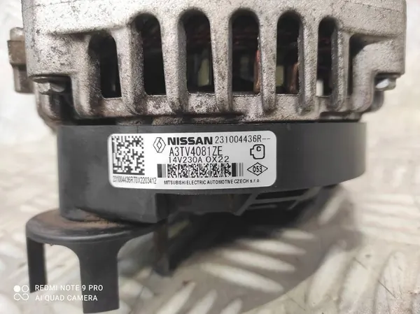 Vaihtovirtageneraattori 2.0 dci Talento image 2