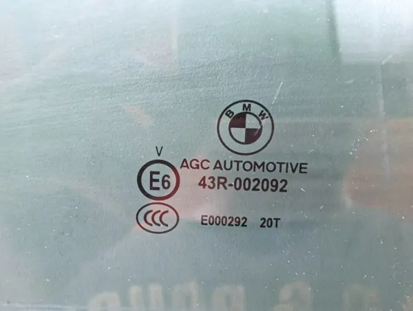 BMW 5 F10/F11 Achterdeur Rechts Glas OEM image 3