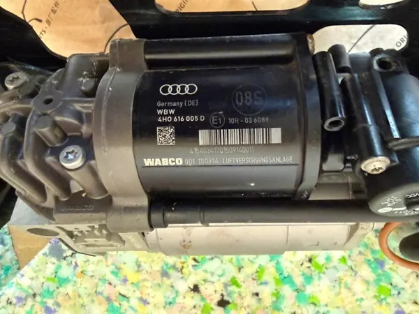 Compresseur suspension air Audi A8 D4 OEM 4H0616005 image 3