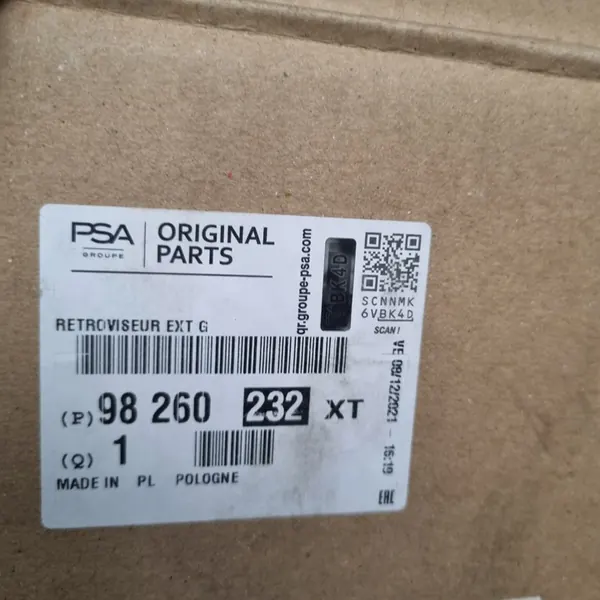 Specchio Sinistro Peugeot 208 II 2019- 10 Pin image 8