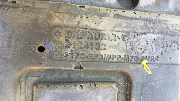 DAF XF 106 Lift Rubbermat OEM 2124132 - Gebruikt image 3