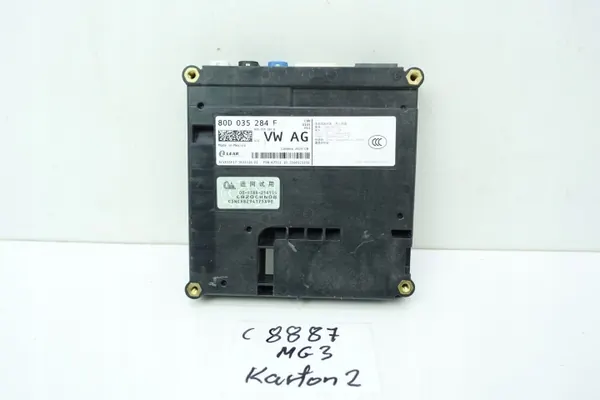 SOS-samtalsmodul OEM 80D035284F - Begagnad Audi OE image 2