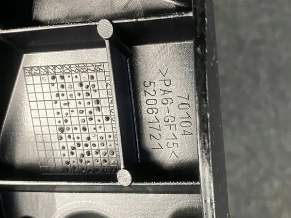 FIAT 500 Scivolo Paraurti Destro Sinistro Posteriore image 4