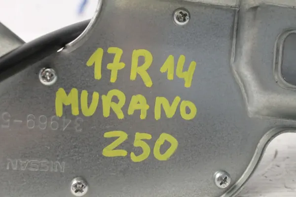 OEM 34969-581 takapyyhkijämoottori Nissan Murano Z50 image 8