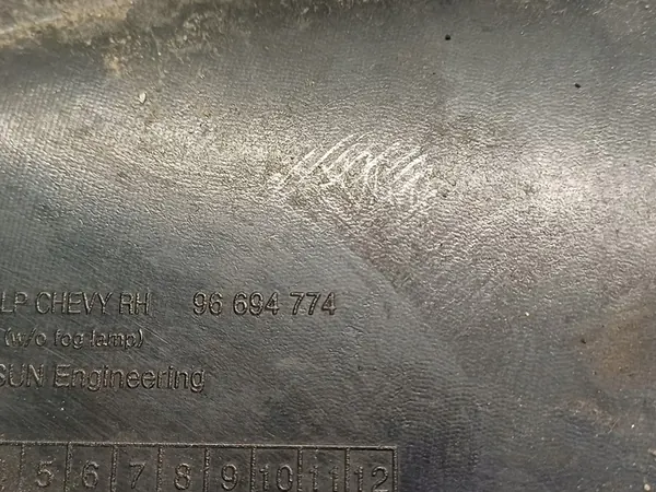 CHEVROLET AVEO 11- Griglia Paraurti Anteriore Destra 96694774 image 8