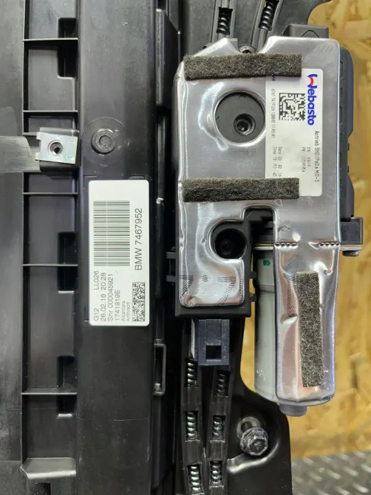 Teto Panorâmico Elétrico Alcantara OEM 7467952 image 9