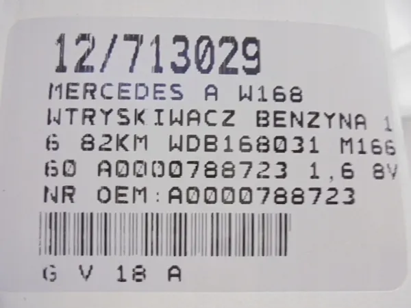 MERCEDES A W168 Injektor image 8