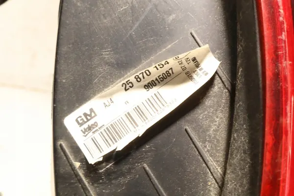 Höger Bakljus Opel Astra J Sedan OEM 25870154 image 7