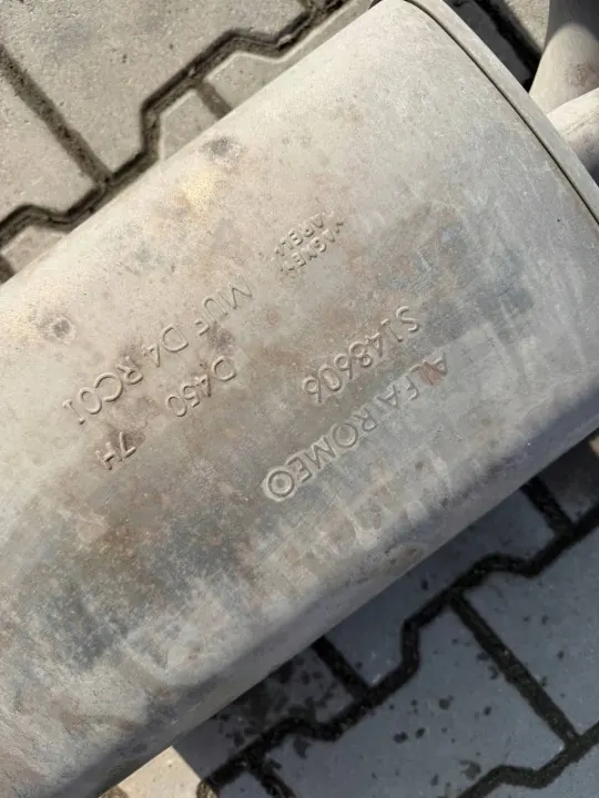 Silencieux Échappement Alfa Romeo OEM S148606 - Occasion image 3