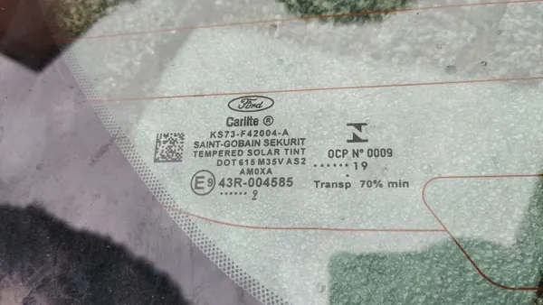 Ventana trasera OEM hfhgdhfjdj1 para Ford Fusion MK5 image 4