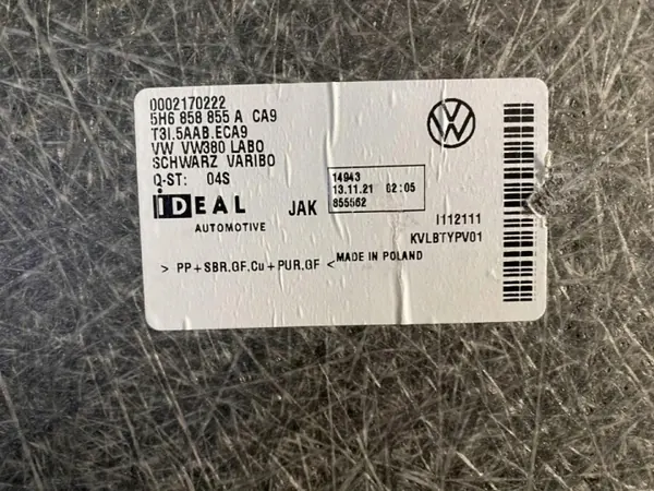 Alfombrilla de maletero usada OEM 5H6858855A VW Golf VIII image 3