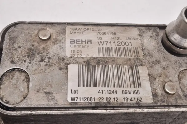 MERCEDES W246 1.8 CDI Oliekoeler A6511800510 image 2