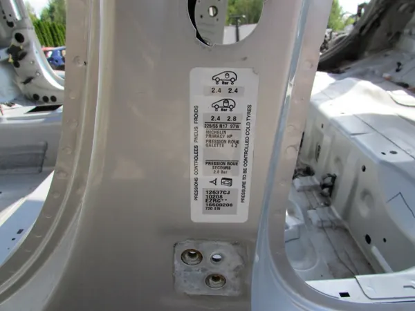OEM SŁUPEK ŚRODKOWY LEWY CITROEN C5 X7 08-14 R. image 10